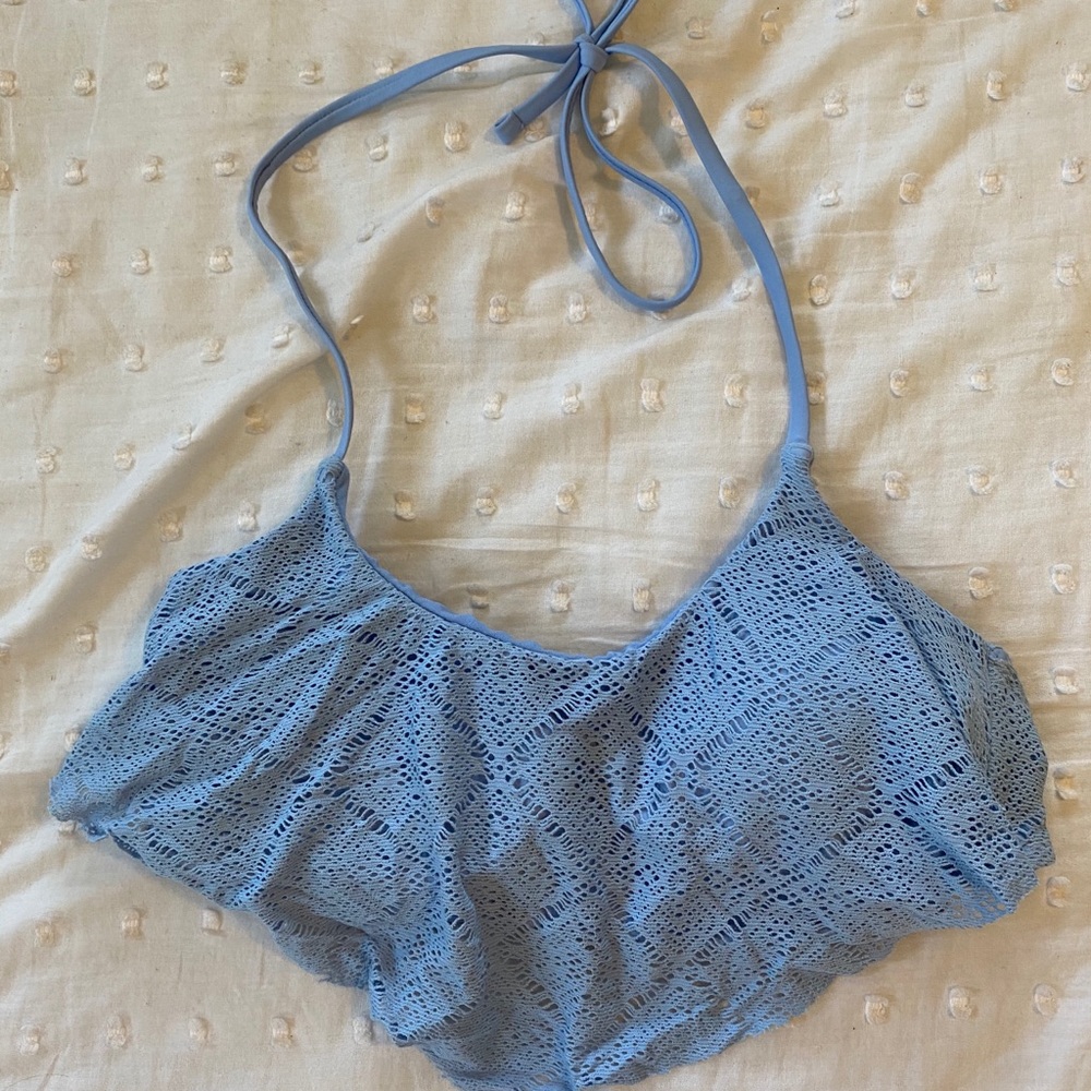 Xhilaration Purple Bikini Halter Top | Size Large
